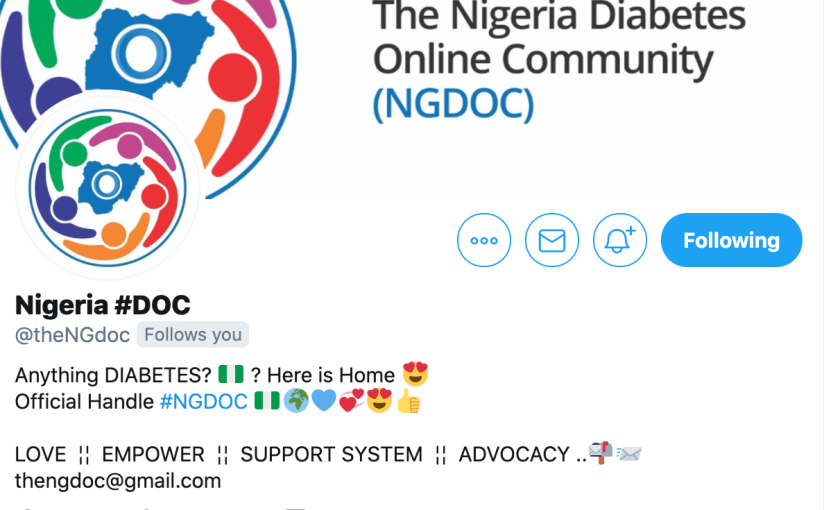 Nigeria Diabetes Online Community (NGDOC) and diabetes advocacy work in Nigeria and Africa – by Debbie Bunmi